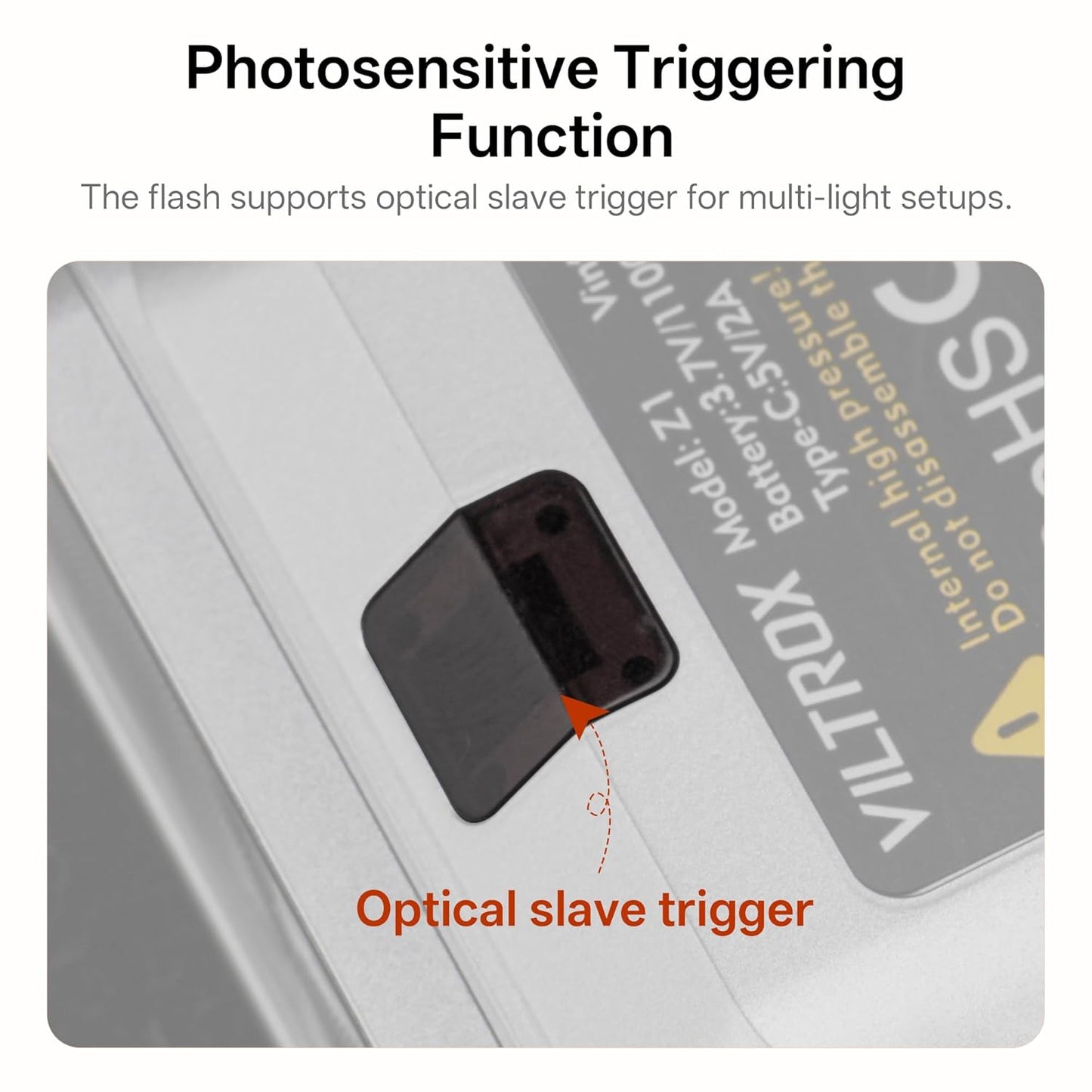 VILTROX Vintage Z1 Retro Camera Flash Speedlite