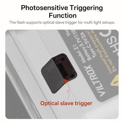VILTROX Vintage Z1 Retro Camera Flash Speedlite