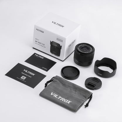 VILTROX 25mm F1.7 Autofocus Lens for APS-C Cameras