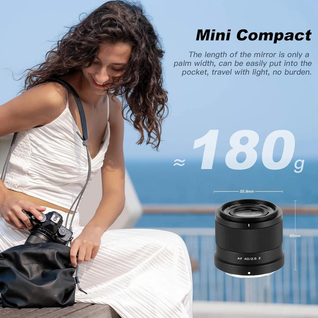 VILTROX 40mm F2.5 Full Frame Prime Autofocus Lens Viltrox