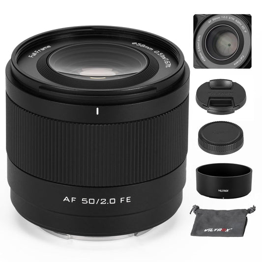 VILTROX 50mm F2 Full Frame Standard Prime Lens