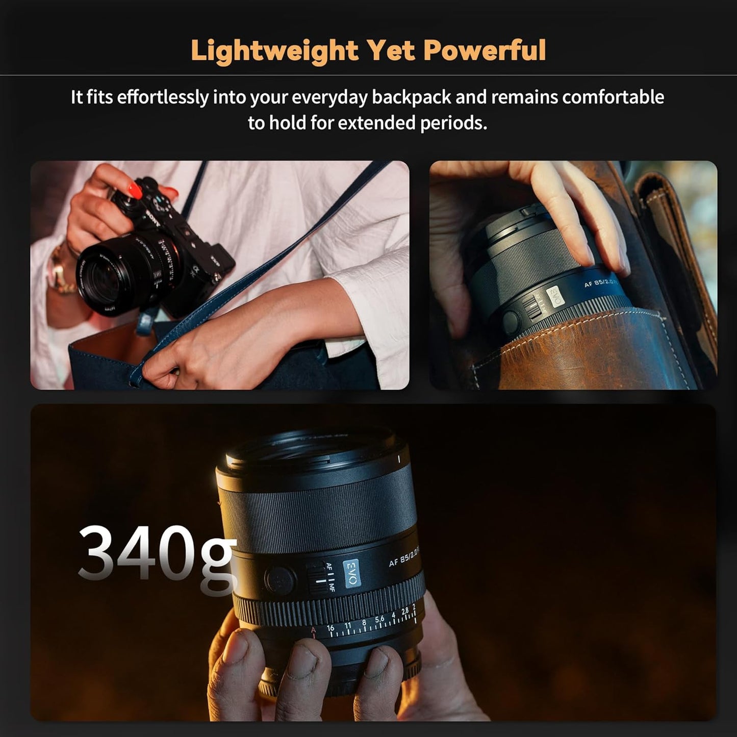 VILTROX AF 85mm F2.0 EVO Full Frame Prime Lens