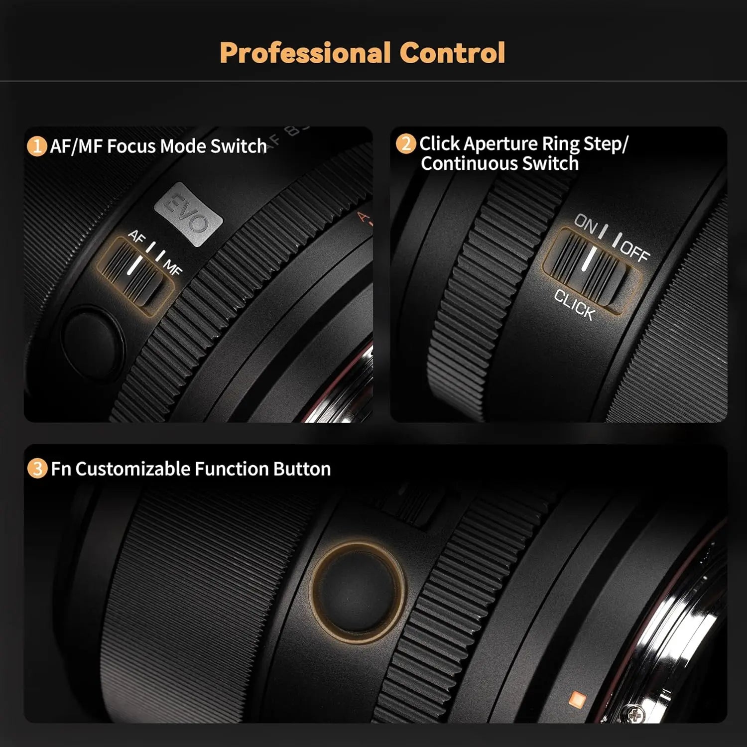 VILTROX AF 85mm F2.0 EVO Full Frame Prime Lens Viltrox