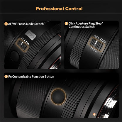 VILTROX AF 85mm F2.0 EVO Full Frame Prime Lens