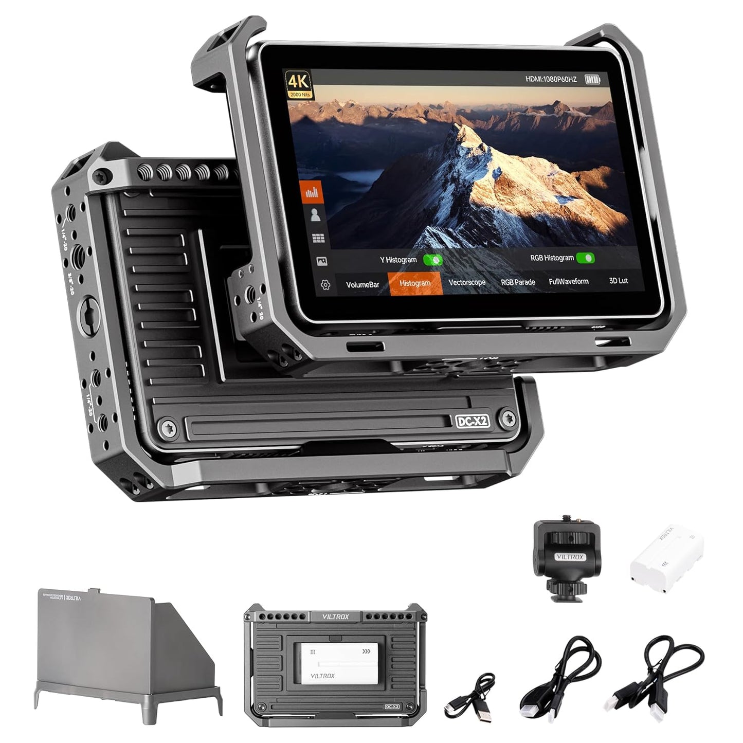 VILTROX High Brightness Camera Field Monitor