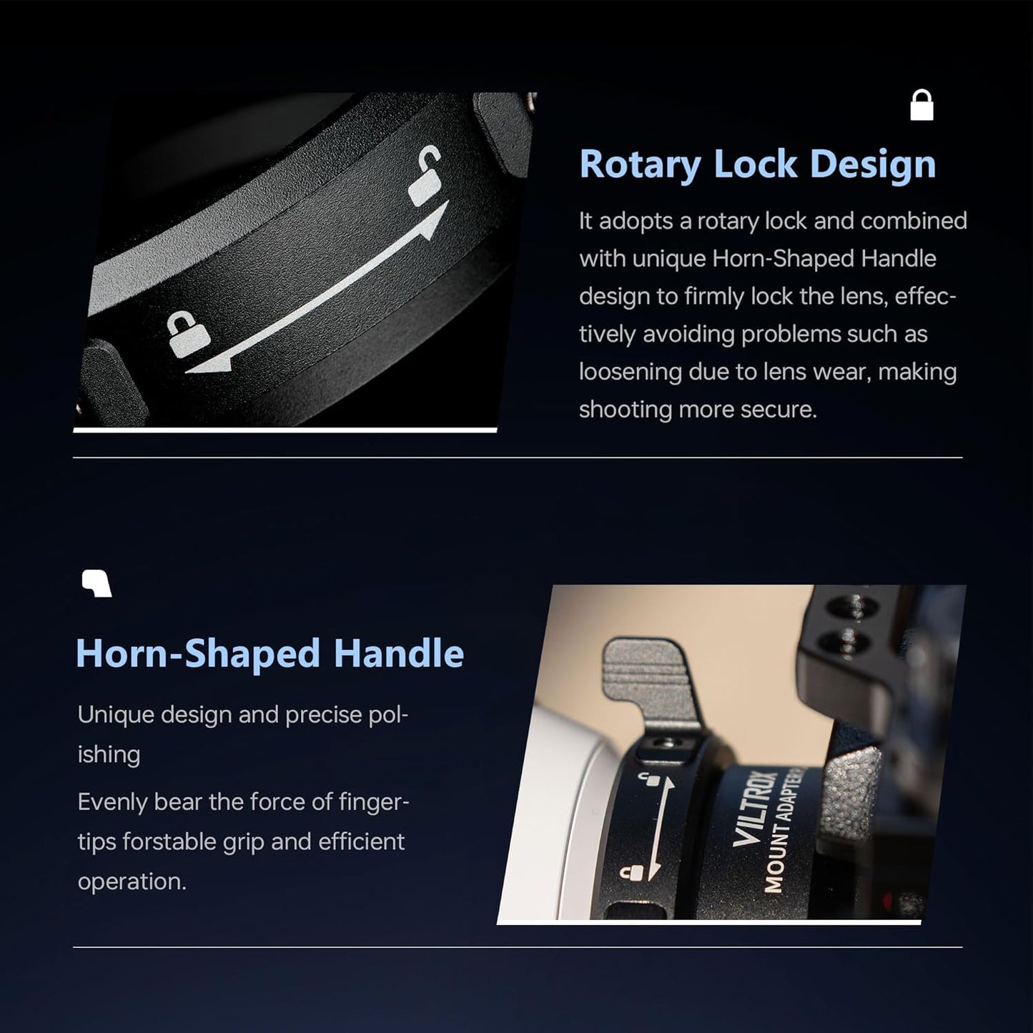 VILTROX Autofocus Lens Mount Adapter Ring