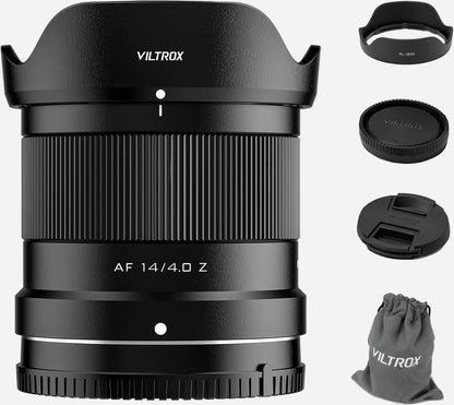 VILTROX 14mm F4 Full Frame Wide Angle AF Lens