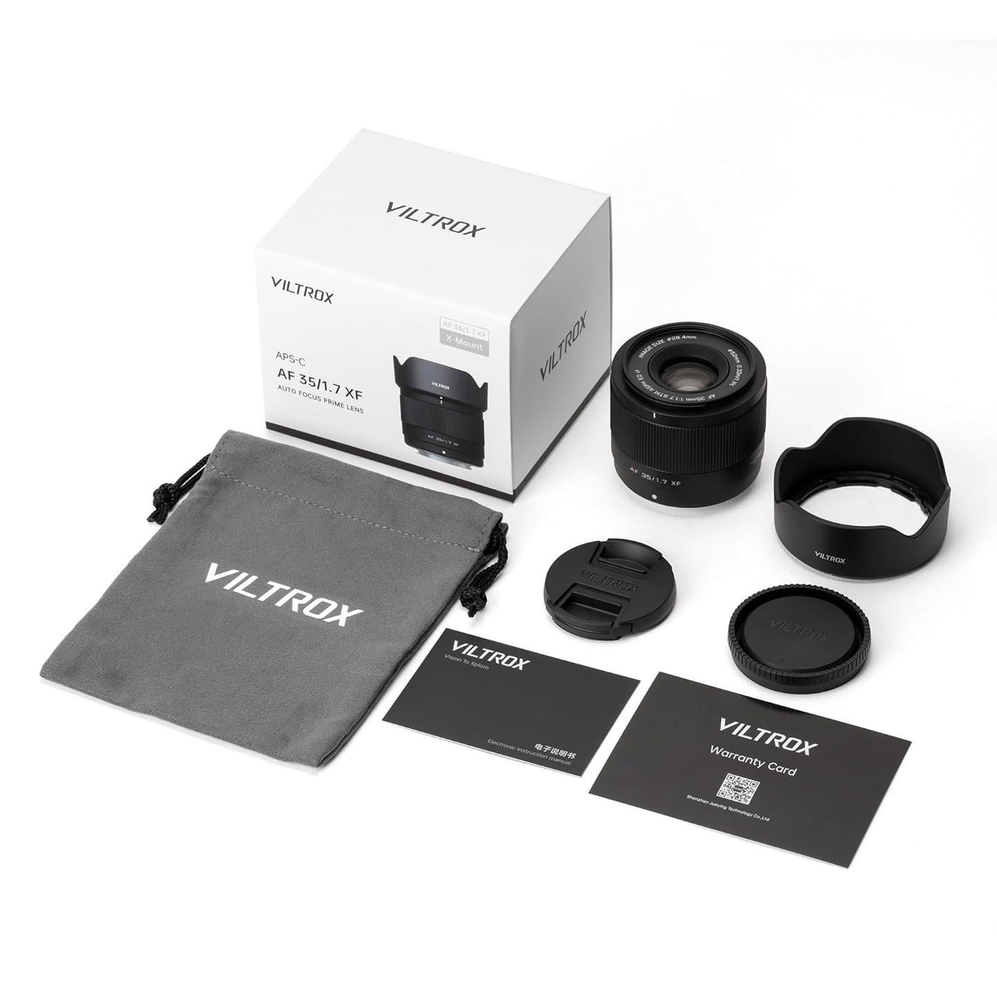 VILTROX AF 35mm F1.7 APS-C Lens for Fujifilm X