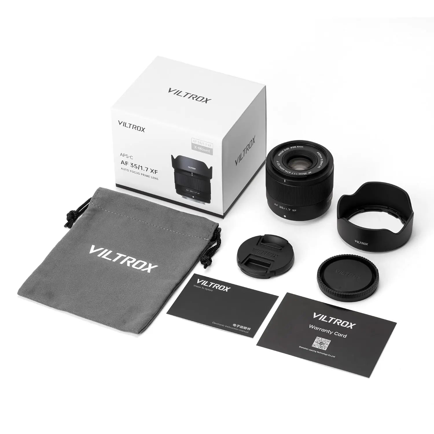 VILTROX AF 35mm F1.7 APS-C Lens for Fujifilm X Viltrox