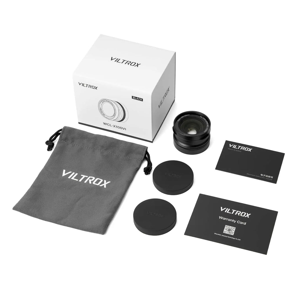 Viltrox Wide Conversion Lens for Fujifilm X100 Black Viltrox