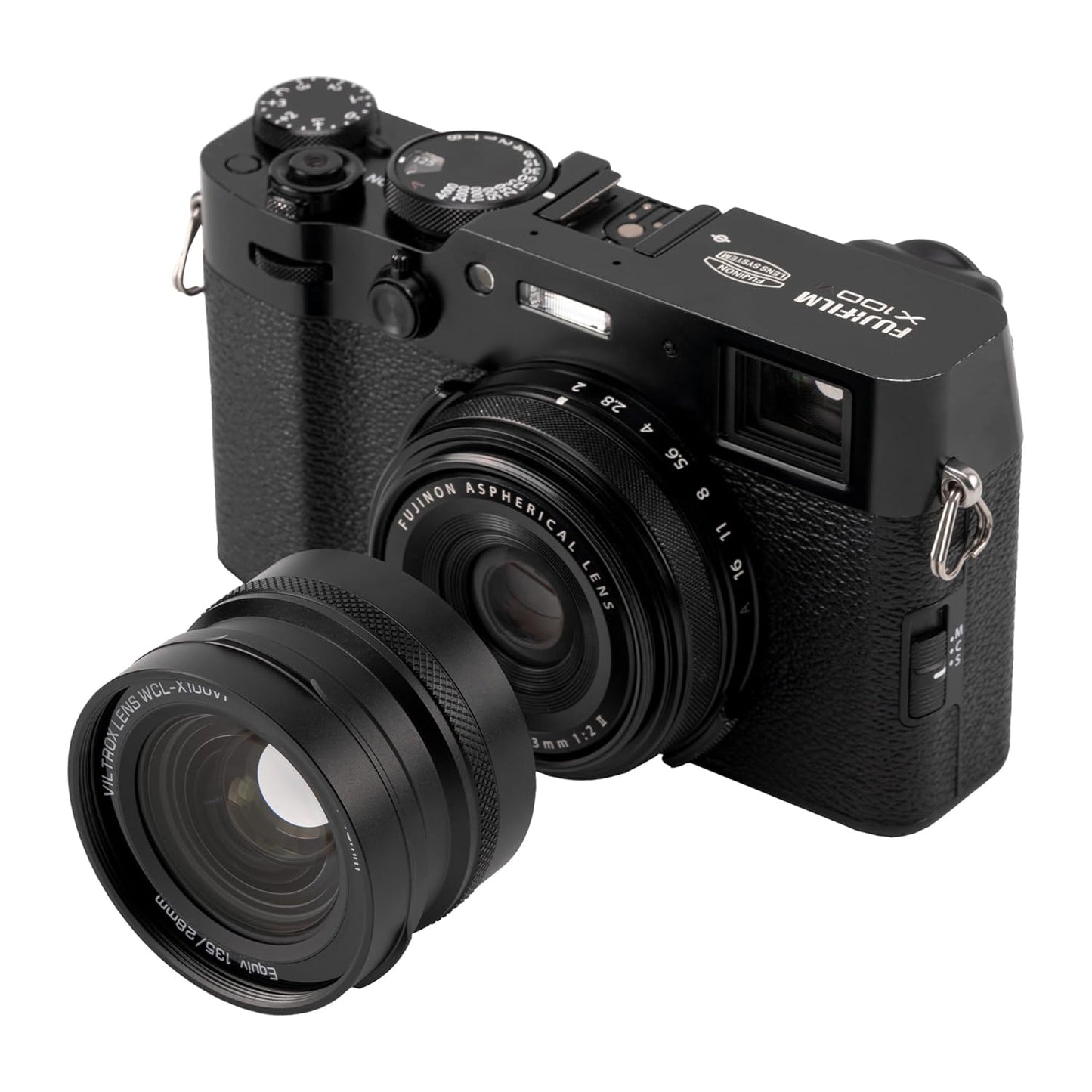Viltrox Wide Conversion Lens for Fujifilm X100 Black