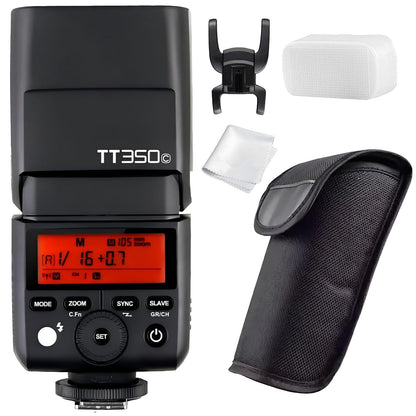 Godox TT350 Mini Thinklite TTL Flash (Black)