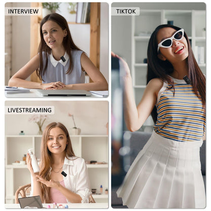 Hiffin HWM-50 Wireless Microphone System for Camera & Phone