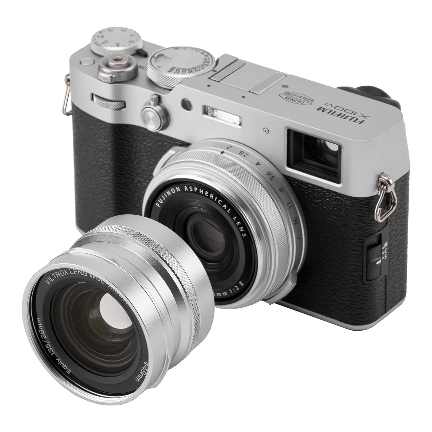 Viltrox Wide Conversion Lens for Fujifilm X100 Silver Viltrox