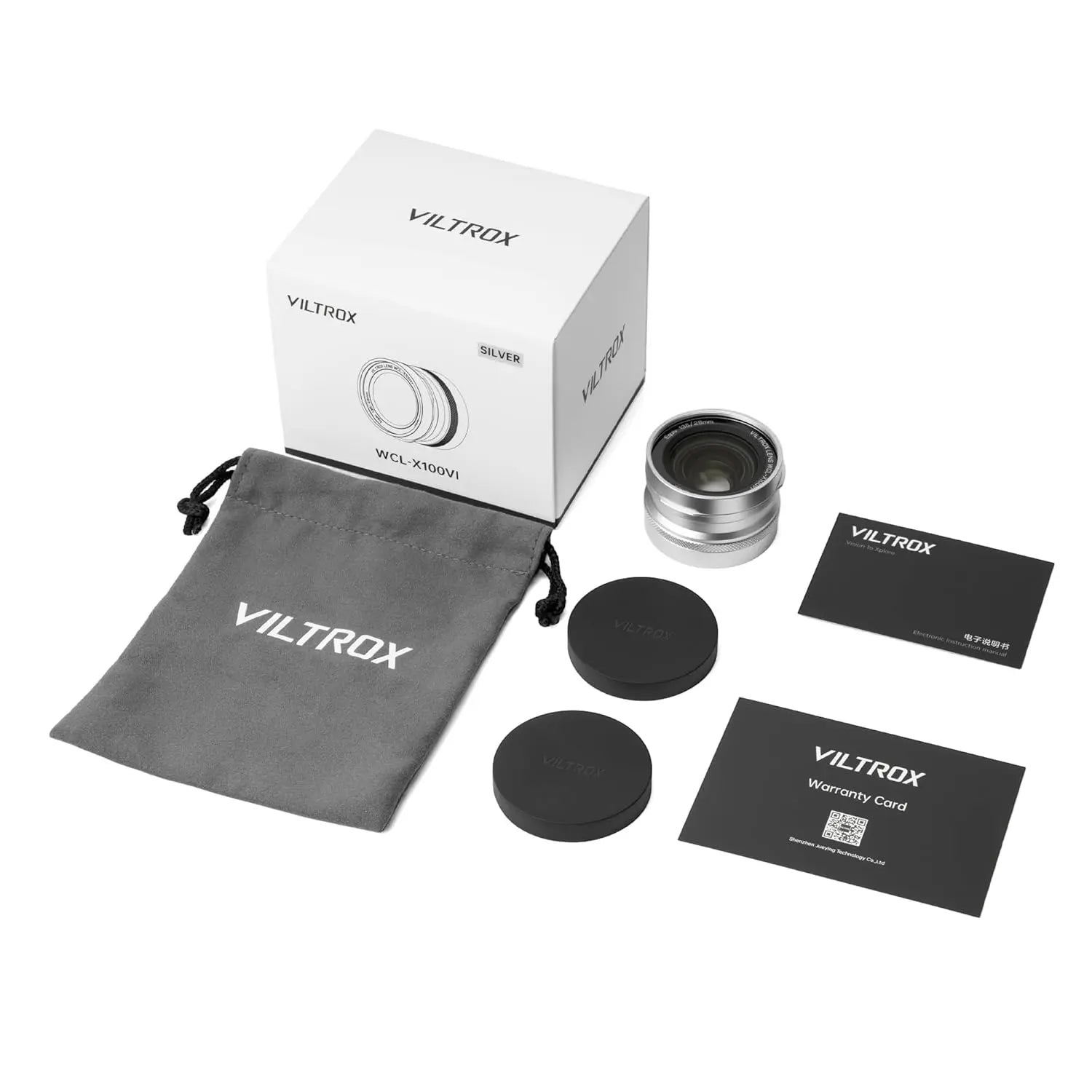 Viltrox Wide Conversion Lens for Fujifilm X100 Silver Viltrox