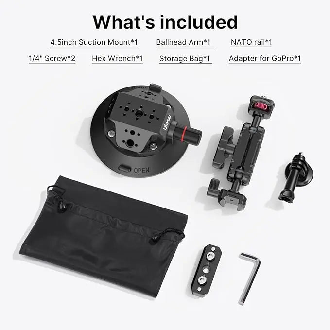 Ulanzi SC-02 4.5" Strong Suction Cup Mount (3090) Ulanzi
