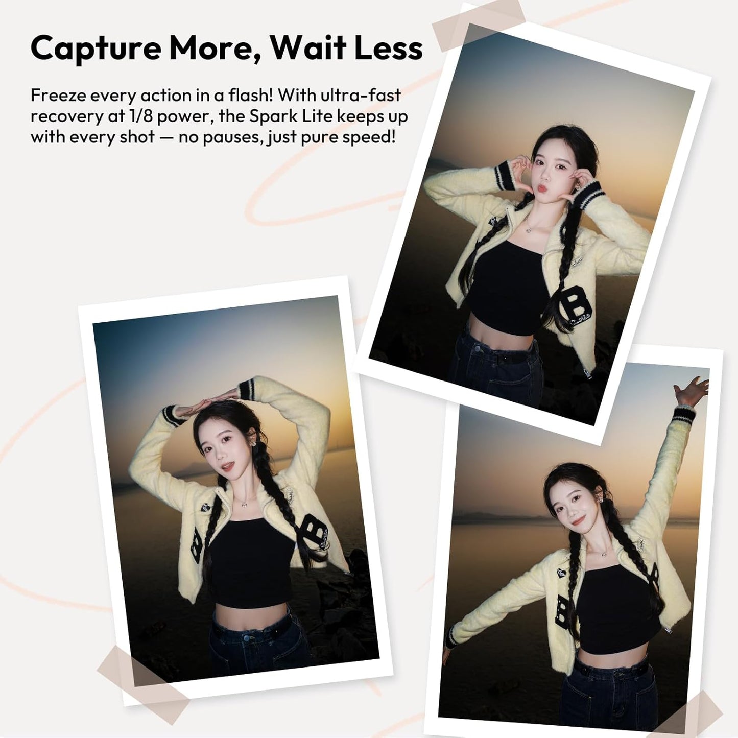 Ulanzi SL02 Mini Flash Speedlite with LED Video Light