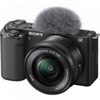 Sony ZV-E10K APS-C Mirrorless Vlogging Camera with 16-50mm Lens - Black