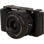 Sony ZV-E10K APS-C Mirrorless Vlogging Camera with 16-50mm Lens - Black