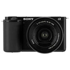 Sony ZV-E10K APS-C Mirrorless Vlogging Camera with 16-50mm Lens - Black