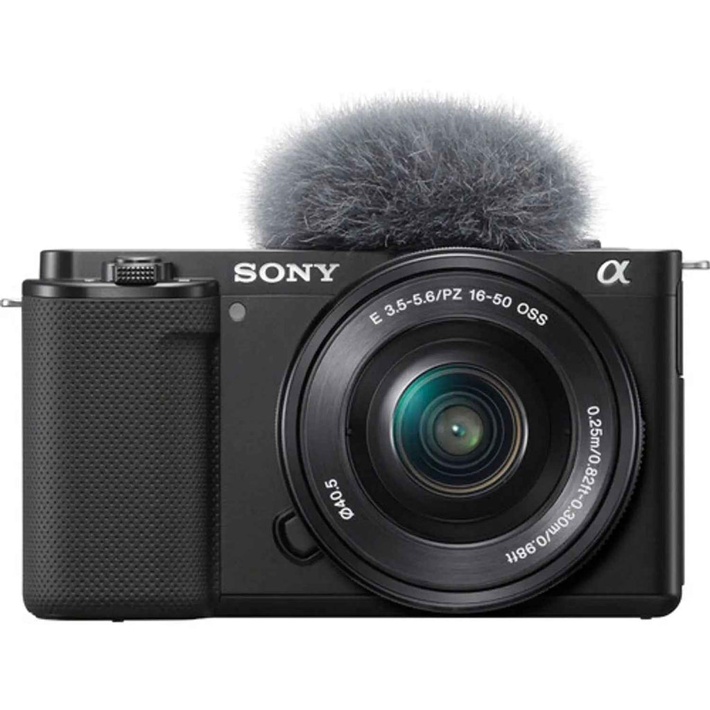 Sony ZV-E10K APS-C Mirrorless Vlogging Camera with 16-50mm Lens - Black