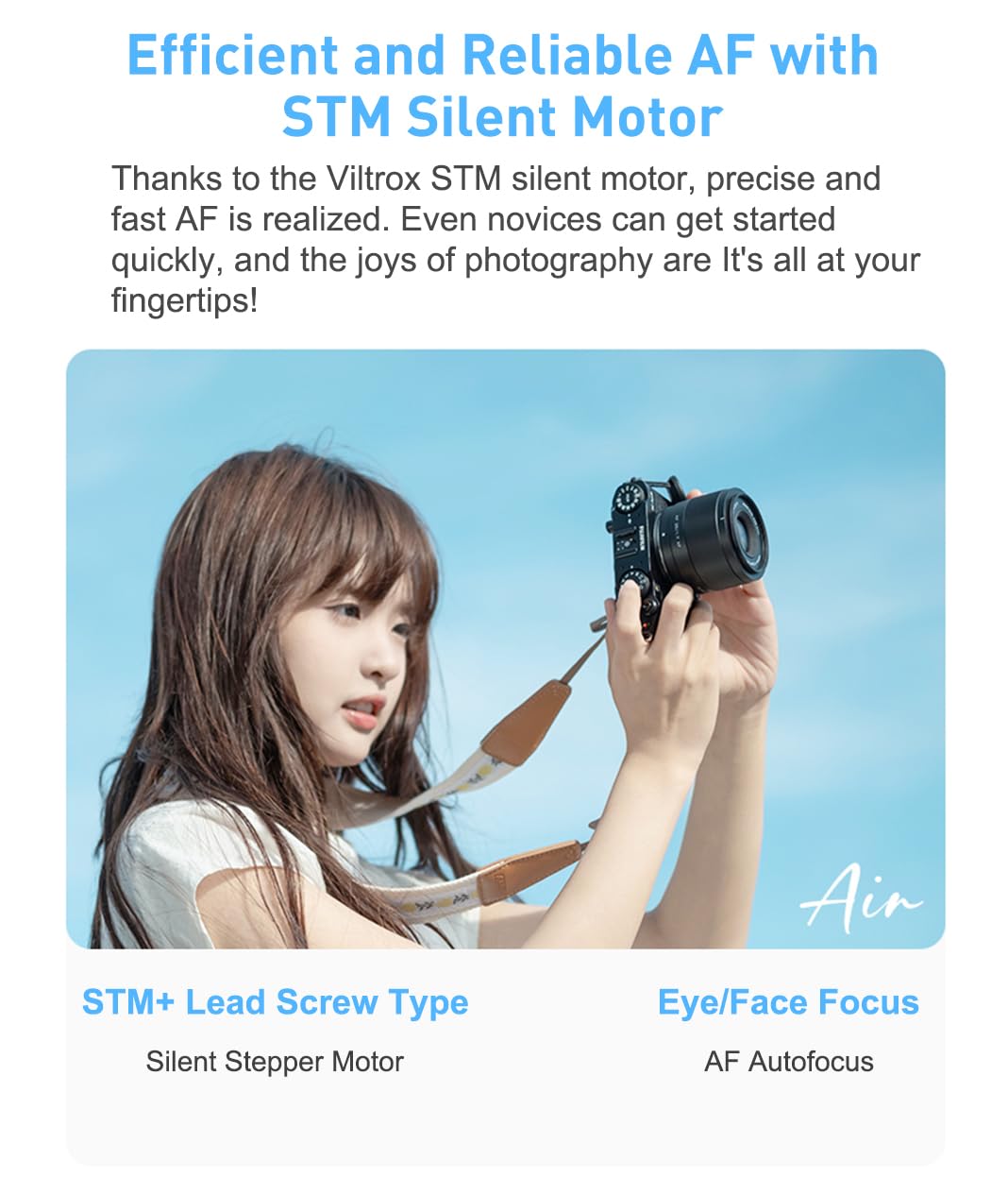 VILTROX AF 35mm F1.7 APS-C Lens for Sony E