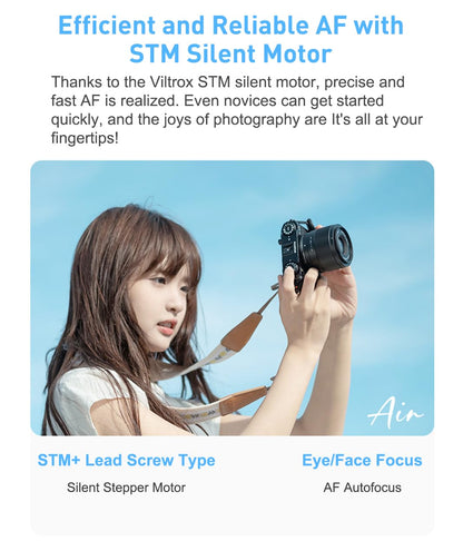 VILTROX AF 35mm F1.7 APS-C Lens for Sony E