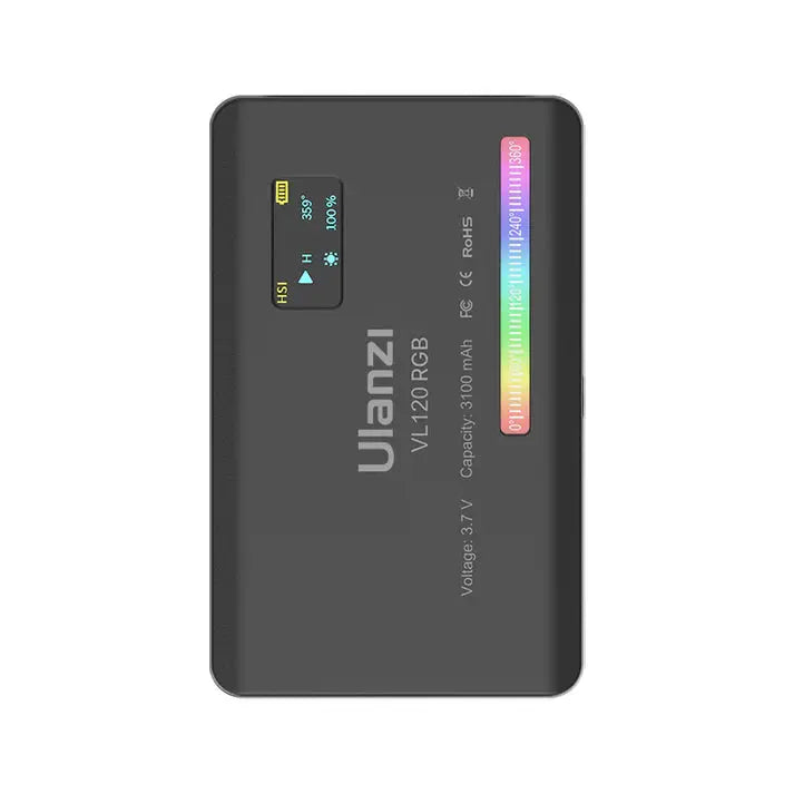 Ulanzi VL120 RGB LED Video Light with Diffuser Ulanzi